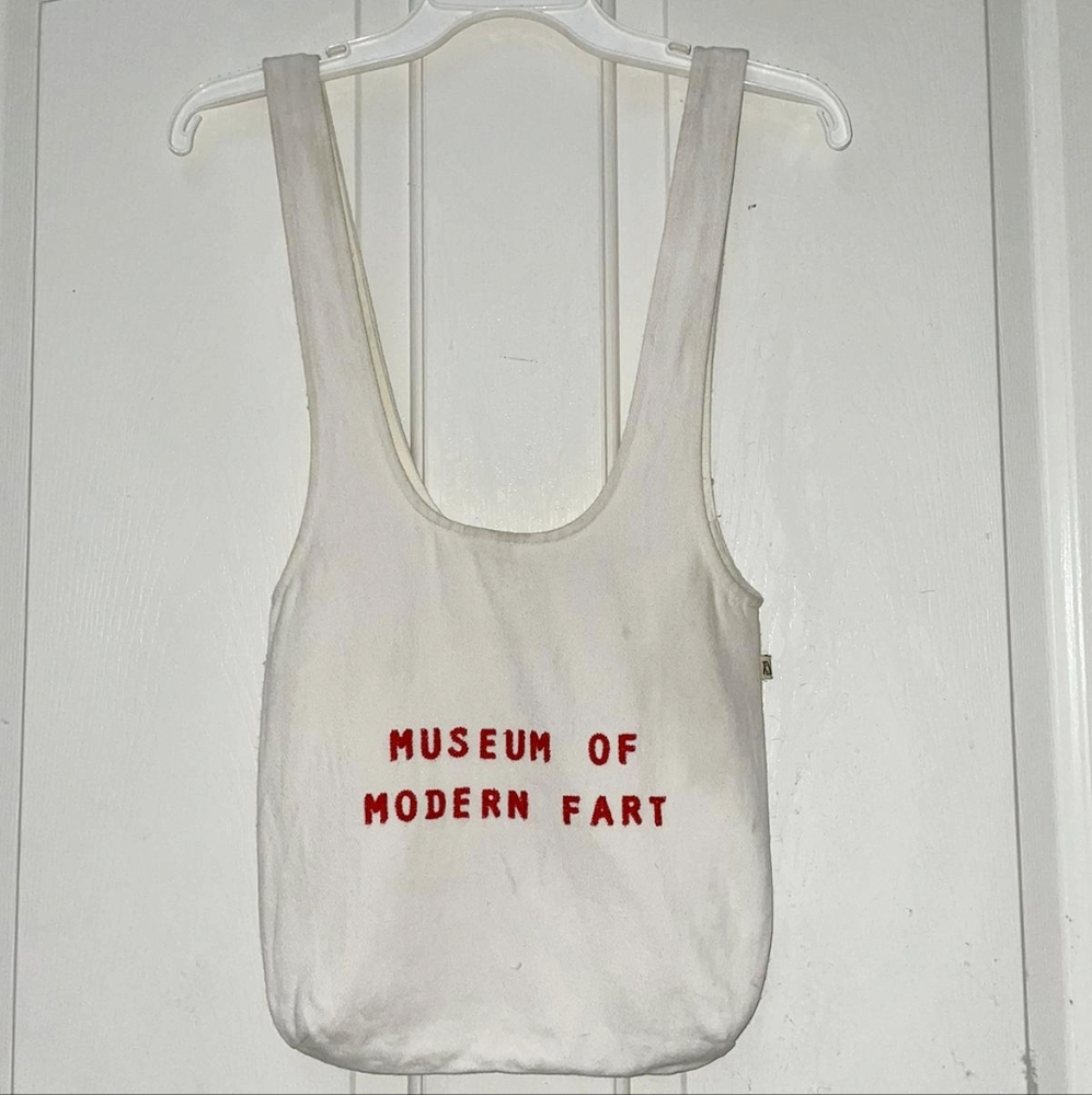 Rare Fashion Brand Company Museum of Modern Fart ICONIC Tote HTF